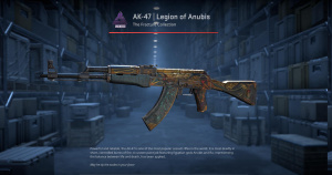 AK-47 | Legion of Anubis (Well-Worn) Screenshot