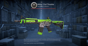 M4A4 | Full Throttle (Well-Worn) Screenshot