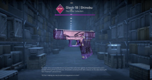 Glock-18 | Shinobu (Field-Tested) Screenshot