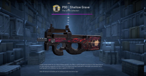 P90 | Shallow Grave (Field-Tested) Screenshot