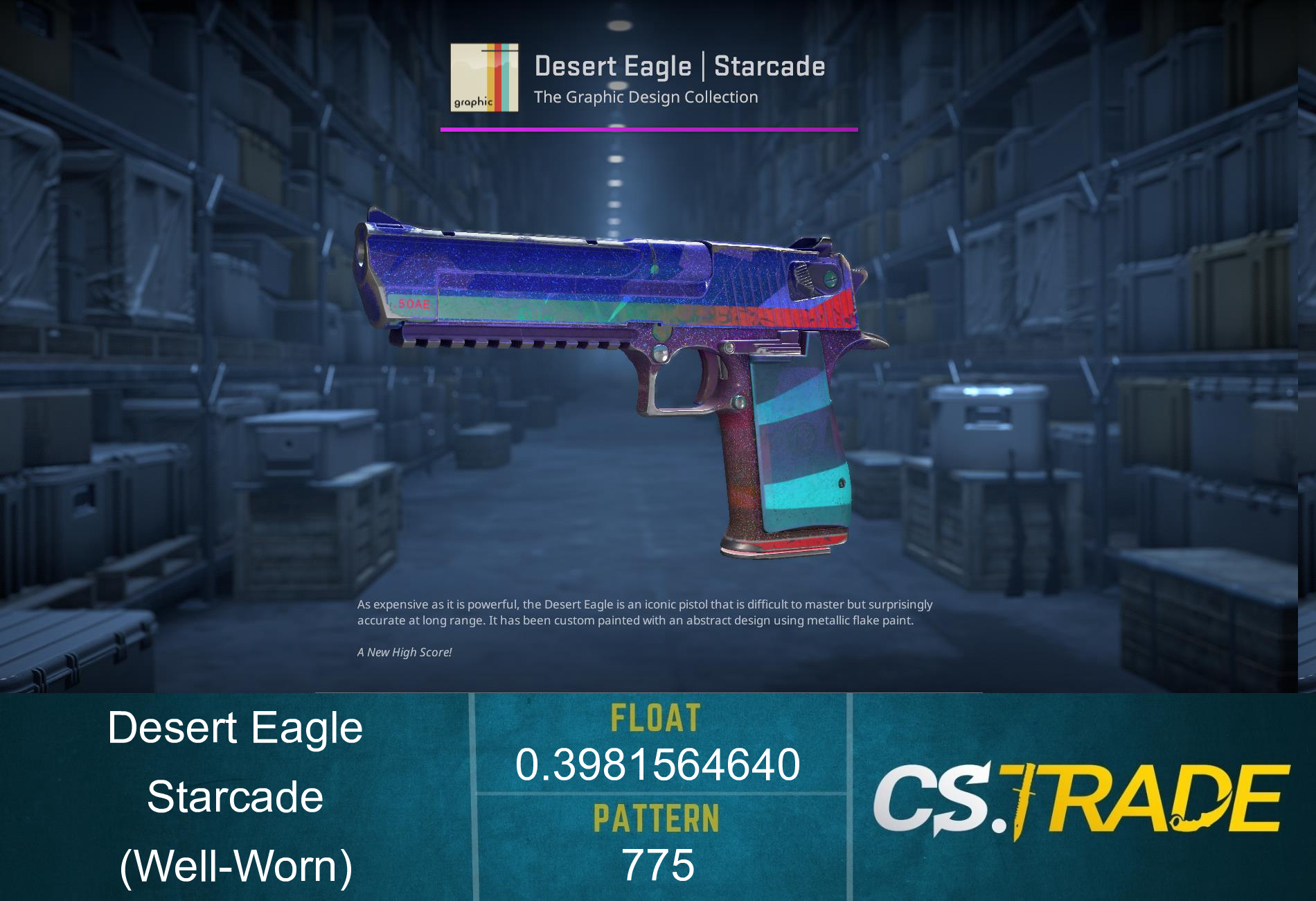 Desert Eagle | Starcade (Well-Worn)