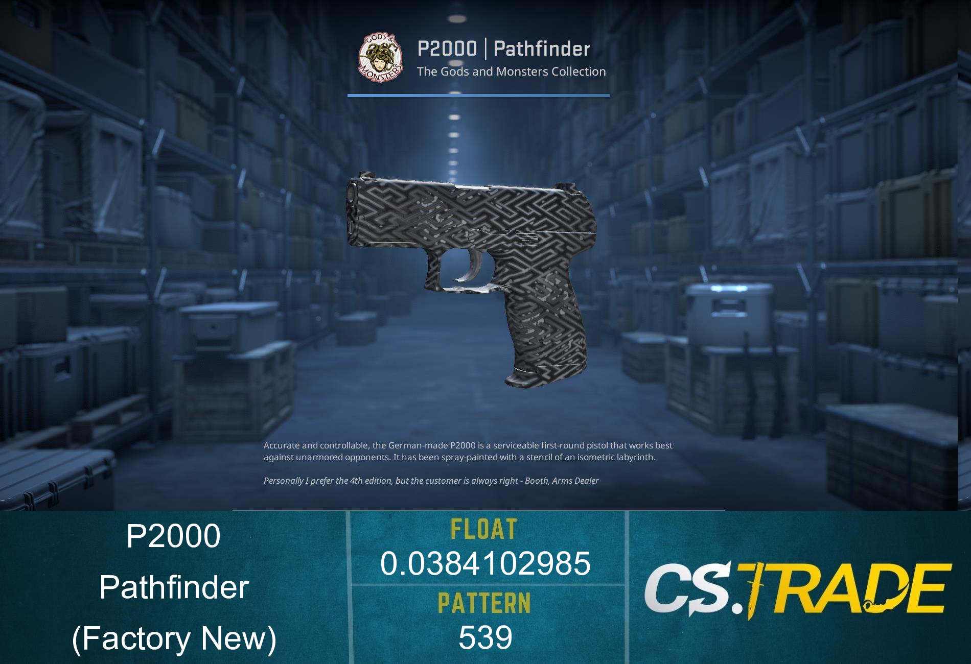 P2000 | Pathfinder (Factory New) Screenshot