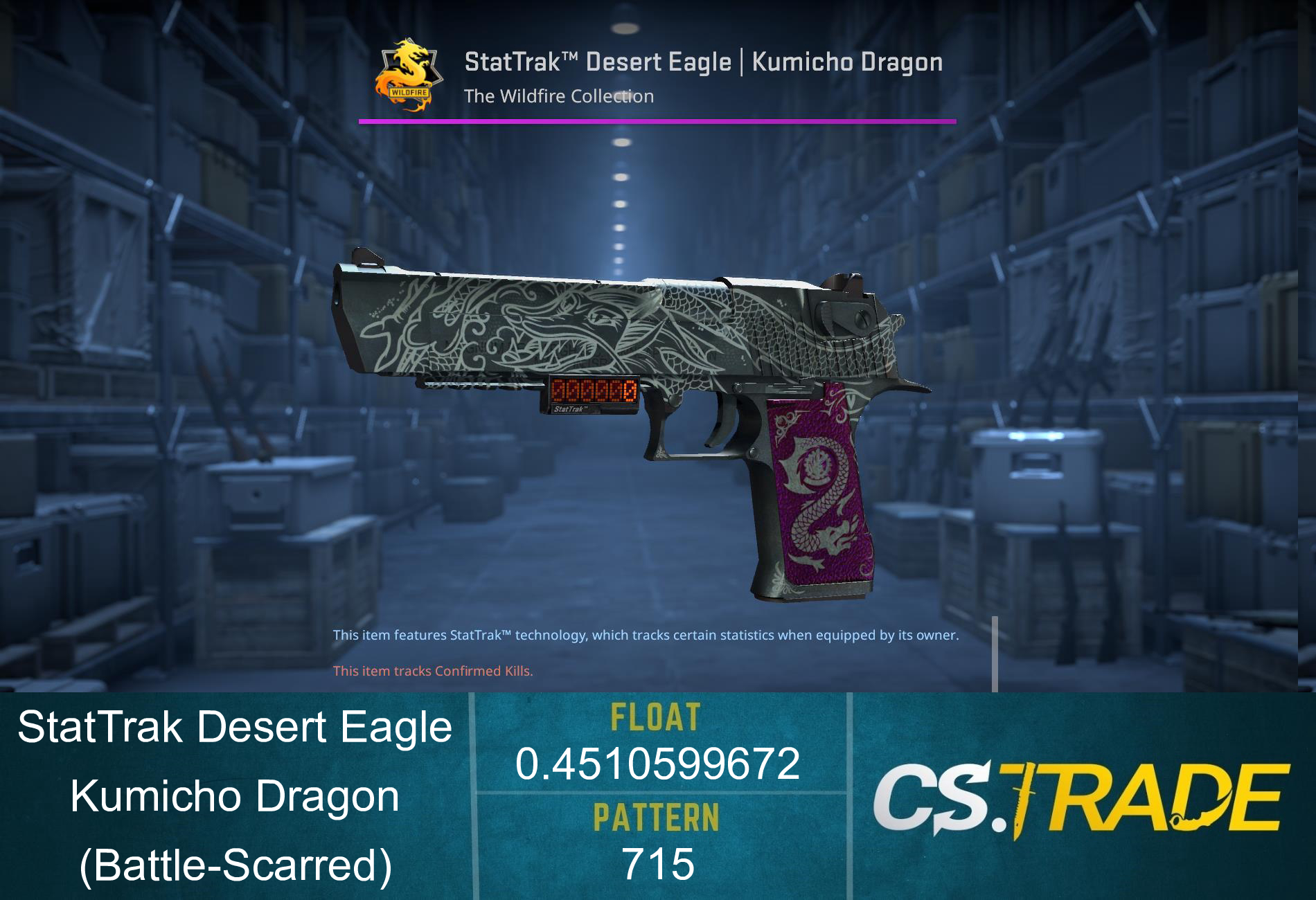 Desert Eagle | Kumicho Dragon (Battle-Scarred) Screenshot