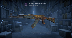 AK-47 | Legion of Anubis (Well-Worn) Screenshot