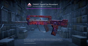 FAMAS | Rapid Eye Movement (Minimal Wear) Screenshot