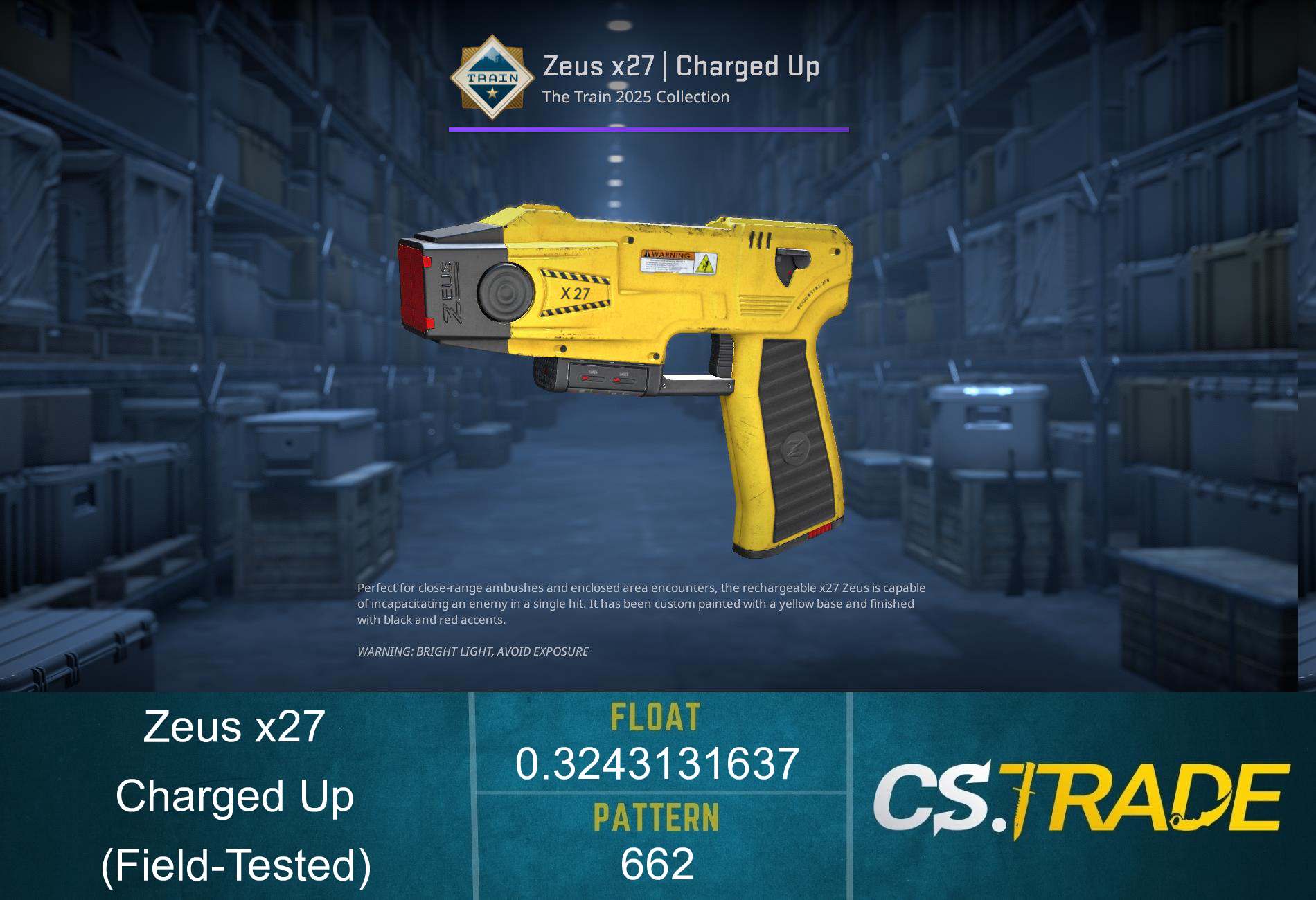 Zeus x27 | Charged Up (Factory New) Screenshot