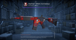 StatTrak™ M4A4 | Evil Daimyo (Field-Tested) Screenshot