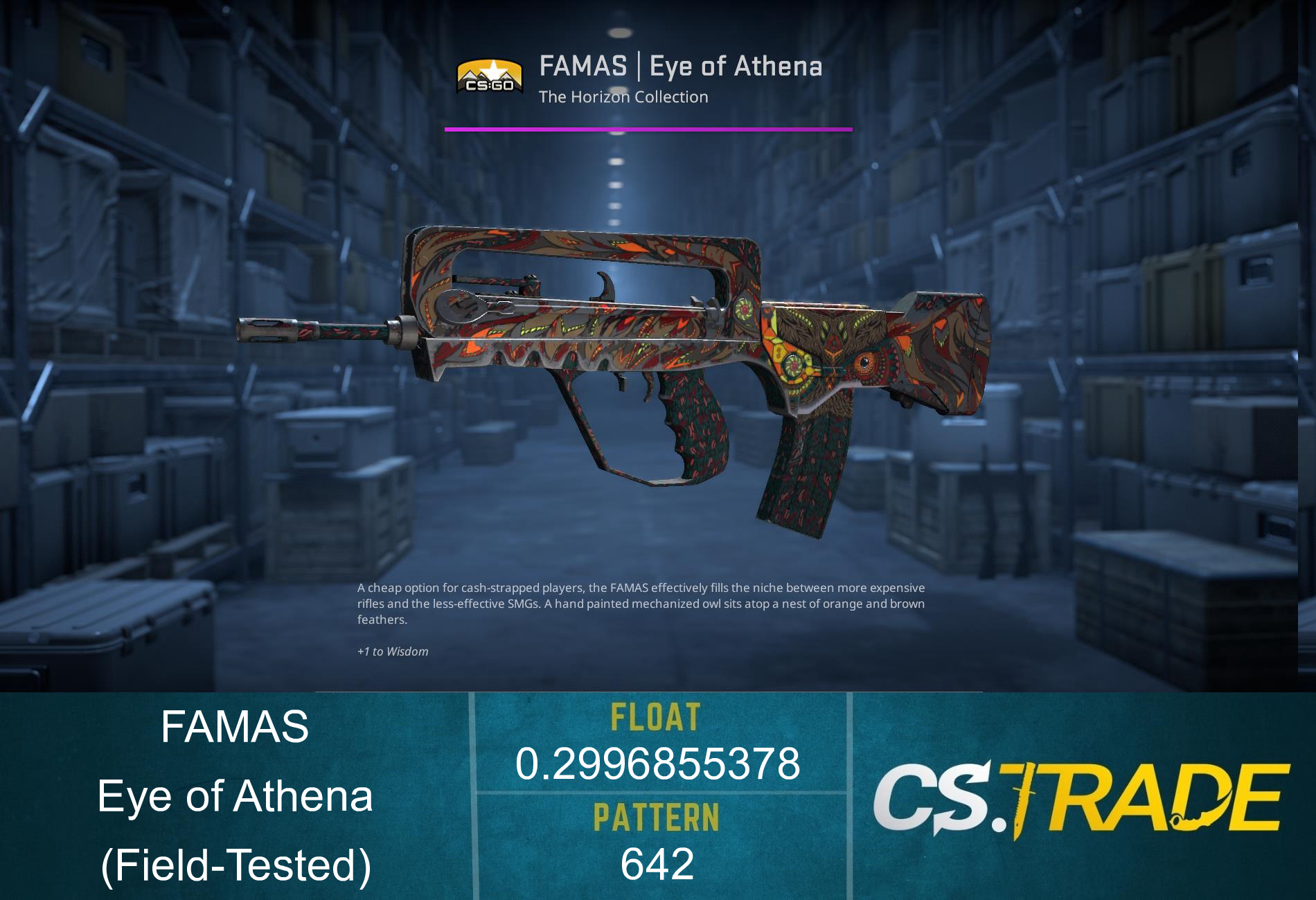 FAMAS | Eye of Athena (Field-Tested)