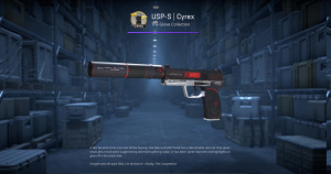 USP-S | Cyrex (Minimal Wear) Screenshot