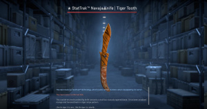 ★ StatTrak™ Navaja Knife | Tiger Tooth (Factory New) Screenshot