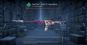 StatTrak™ M4A1-S | Vaporwave (Well-Worn) Screenshot