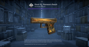 Glock-18 | Ramese's Reach (Minimal Wear) Screenshot