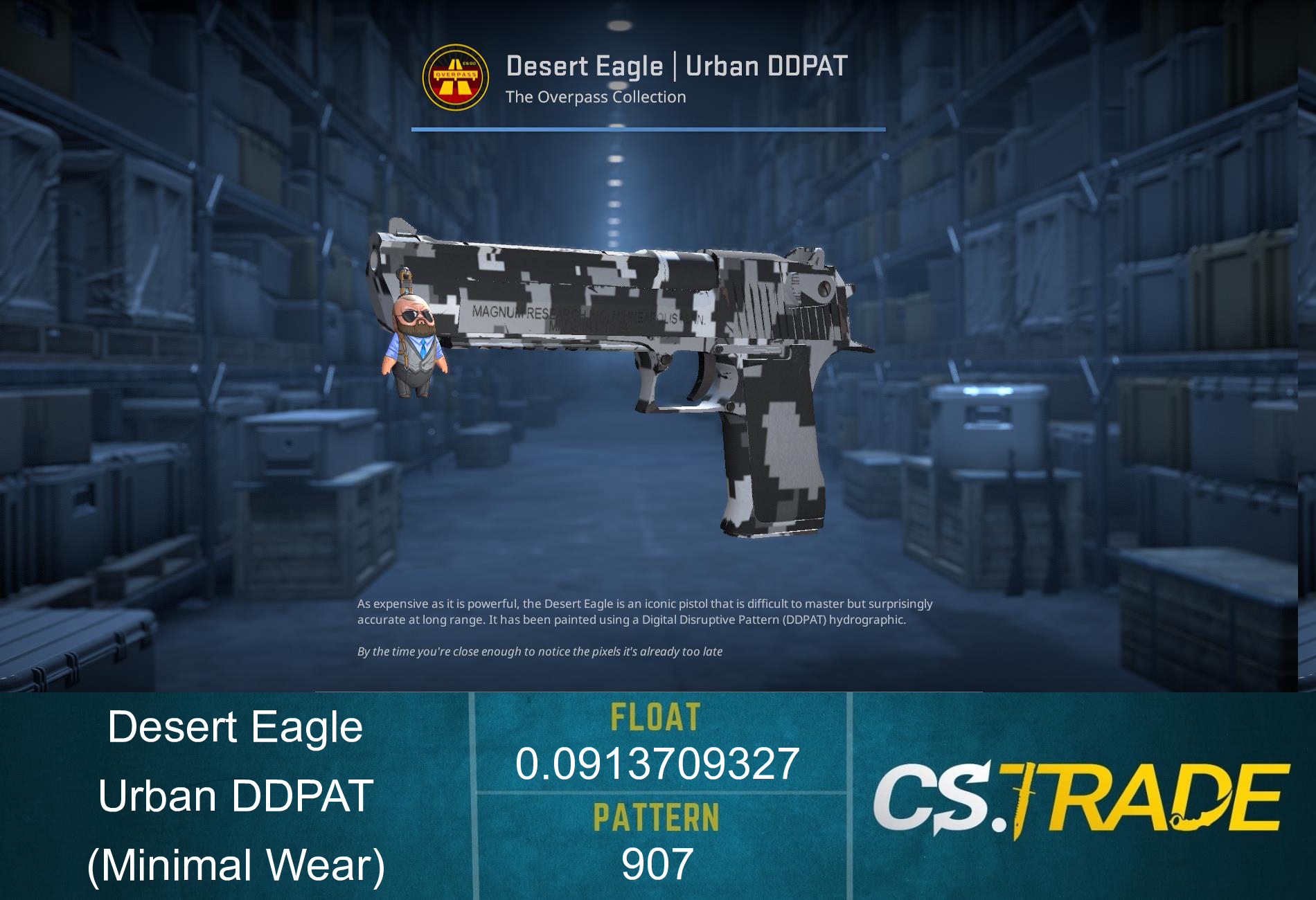 Desert Eagle | Urban DDPAT (Factory New) Screenshot