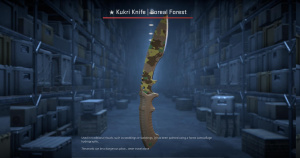 ★ Kukri Knife | Boreal Forest (Field-Tested) Screenshot