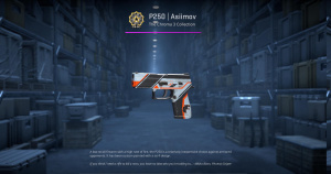P250 | Asiimov (Minimal Wear) Screenshot