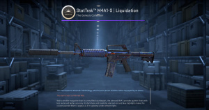 StatTrak™ M4A1-S | Liquidation (Battle-Scarred) Screenshot
