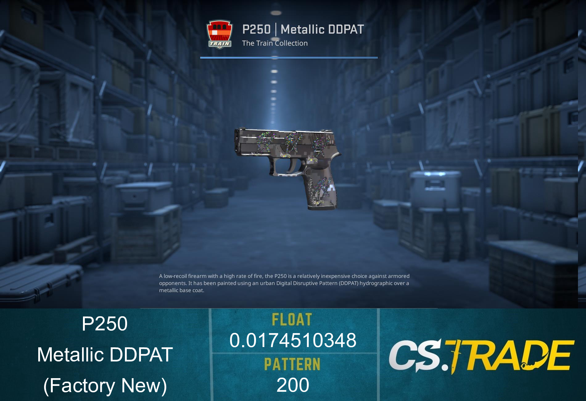 P250 | Metallic DDPAT (Factory New) Screenshot