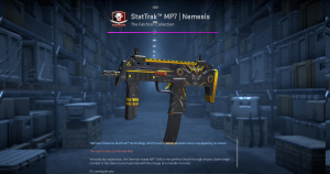 StatTrak™ MP7 | Nemesis (Minimal Wear) Screenshot