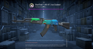StatTrak™ AK-47 | Ice Coaled (Minimal Wear) Screenshot