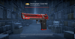 Desert Eagle | Code Red (Well-Worn) Screenshot