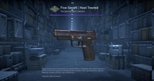 Five-SeveN | Heat Treated (Battle-Scarred) Screenshot