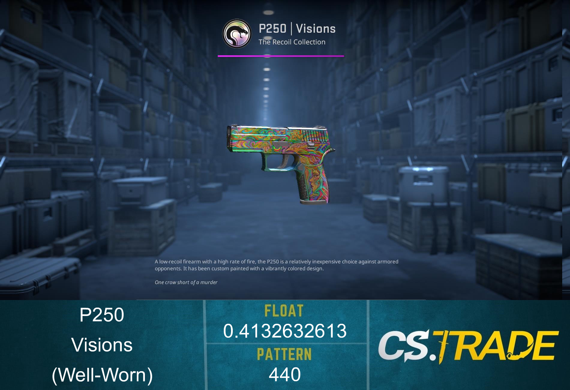 P250 | Visions (Well-Worn) Screenshot