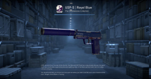 USP-S | Royal Blue (Field-Tested) Screenshot