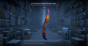 ★ Falchion Knife | Marble Fade (Factory New) Screenshot