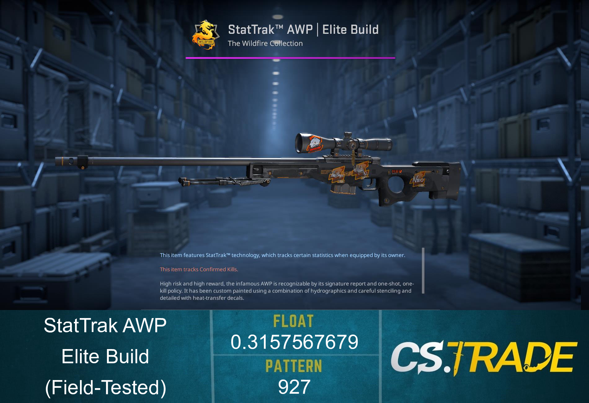 AWP | Elite Build (Field-Tested) Screenshot