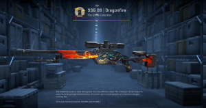 SSG 08 | Dragonfire (Field-Tested) Screenshot