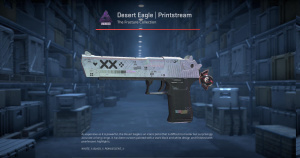 Desert Eagle | Printstream (Battle-Scarred) Screenshot