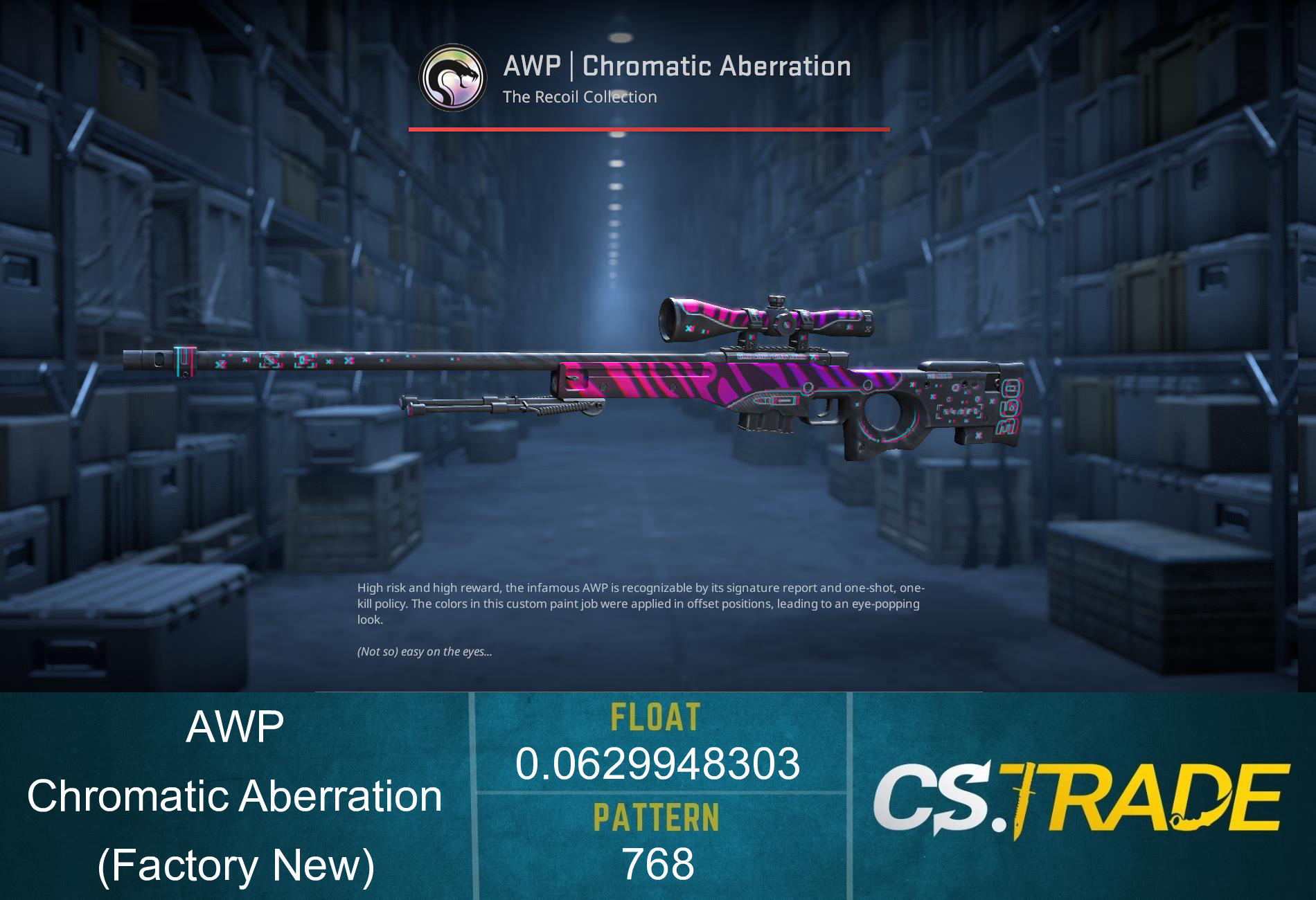 AWP | Chromatic Aberration (Factory New) Screenshot