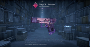 Glock-18 | Shinobu (Field-Tested) Screenshot