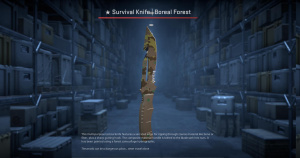 ★ Survival Knife | Boreal Forest (Field-Tested) Screenshot