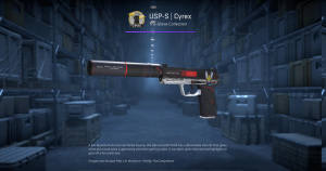 USP-S | Cyrex (Minimal Wear) Screenshot