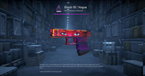 Glock-18 | Vogue (Factory New) Screenshot