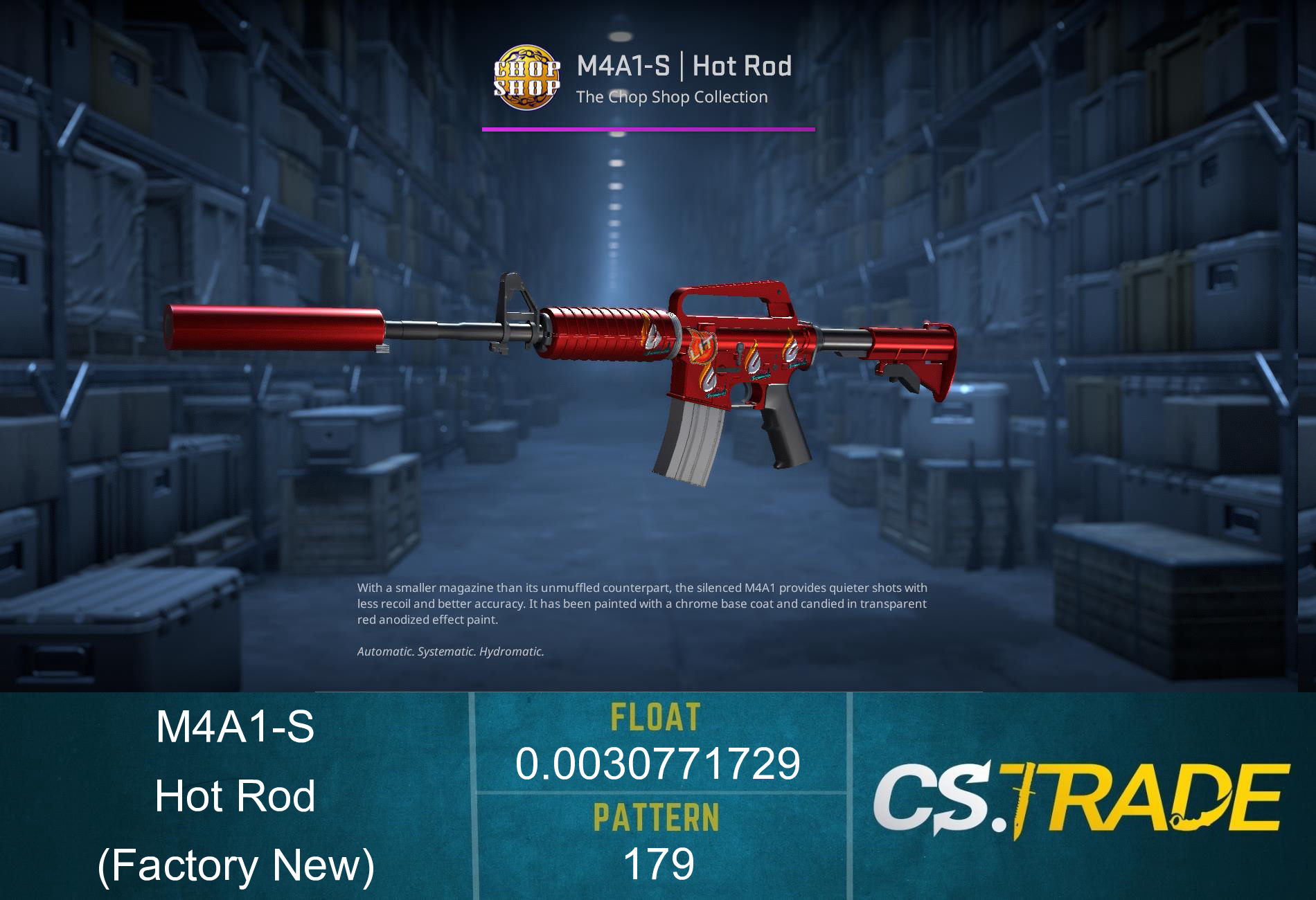 M4A1-S | Hot Rod (Factory New) Screenshot