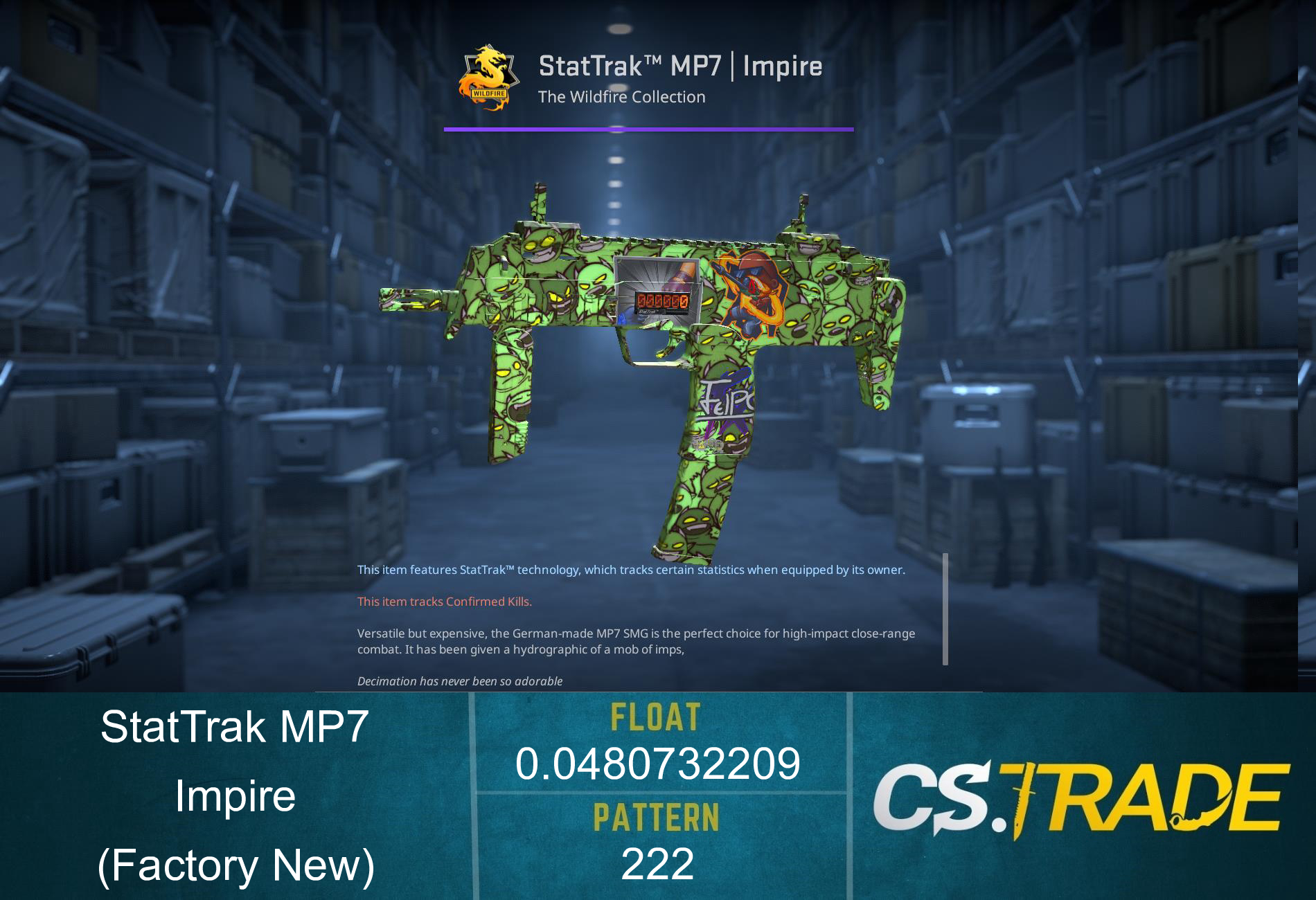 MP7 | Impire (Factory New) Screenshot