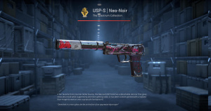 USP-S | Neo-Noir (Well-Worn) Screenshot