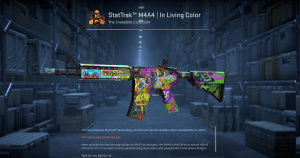 StatTrak™ M4A4 | In Living Color (Field-Tested) Screenshot