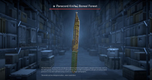 ★ Paracord Knife | Boreal Forest (Battle-Scarred) Screenshot