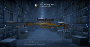 SSG 08 | Big Iron (Battle-Scarred) Screenshot