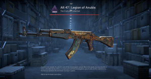 AK-47 | Legion of Anubis (Minimal Wear) Screenshot