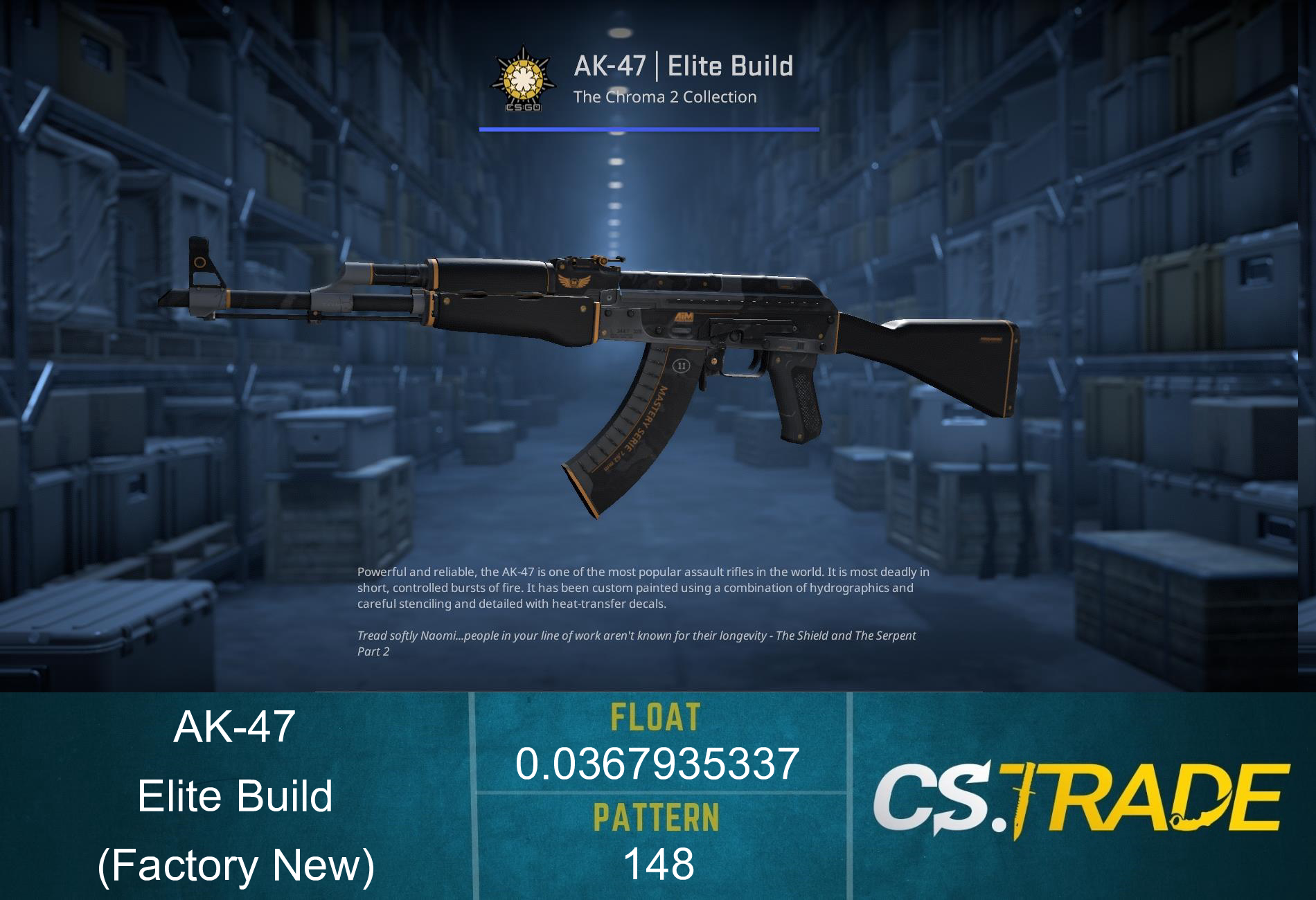 AK-47 | Elite Build (Factory New) Screenshot