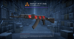 StatTrak™ AK-47 | Slate (Well-Worn) Screenshot
