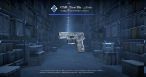 P250 | Steel Disruption (Minimal Wear) Screenshot