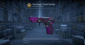 Five-SeveN | Violent Daimyo (Factory New) Screenshot