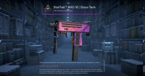 StatTrak™ MAC-10 | Disco Tech (Battle-Scarred) Screenshot