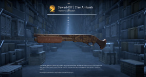 Sawed-Off | Clay Ambush (Well-Worn) Screenshot