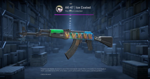 AK-47 | Ice Coaled (Well-Worn) Screenshot